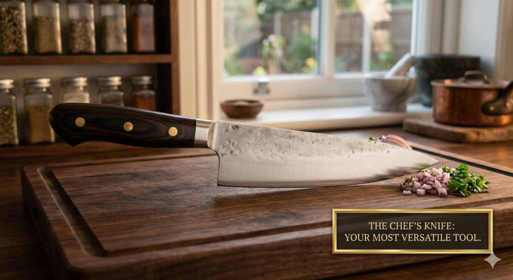 Basic Knife Skills: The "Safety First" Foundation chef