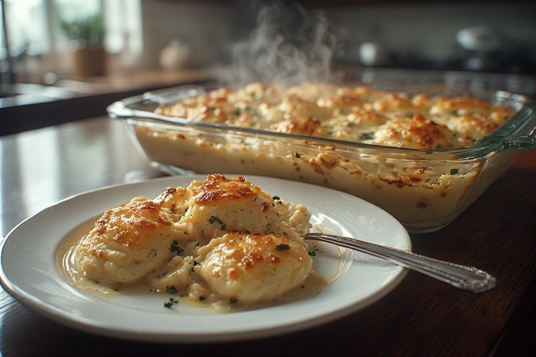 Delicious Homemade chicken & dumplings